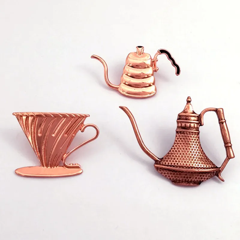 Metal Cafe Badge Coffee Gadget A4E-1