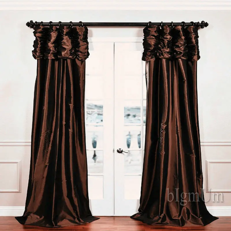 

European and American Style fashion retro curtain for Window Customized Ready Made Window Treatment.
