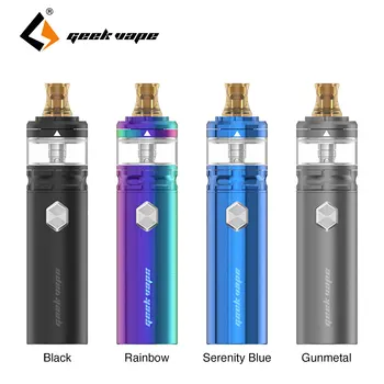 

Original Geekvape Flint Kit 950mah Battery with 2ml Flint Tank & NS Coil Electronic Cigarettee-cigarette Pen Kit Vaporizer