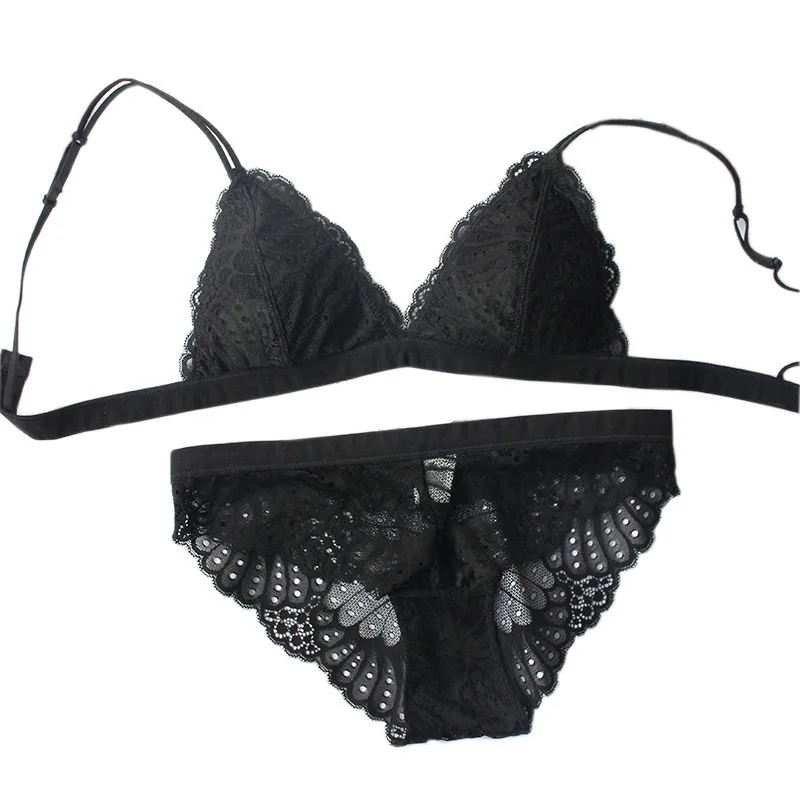 Новое сексуальное французское нижнее белье Bralette кружевной комплект нижнего