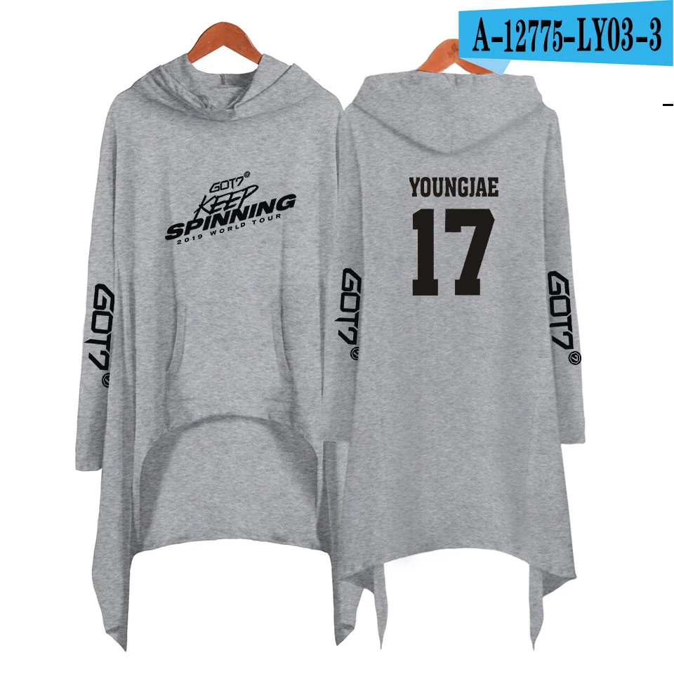 Для отдыха, хип-хоп, 2D, GOT7, WORLD TOUR, платье с принтом, летнее, повседневное, Harajuku, женская, сексуальная, летняя, весенняя одежда, топы, K-pops, платье - Цвет: Серебристый