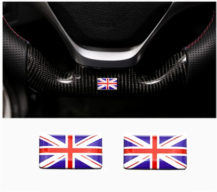 100pcs United Kingdom England Flag Car styling Decorations National UK