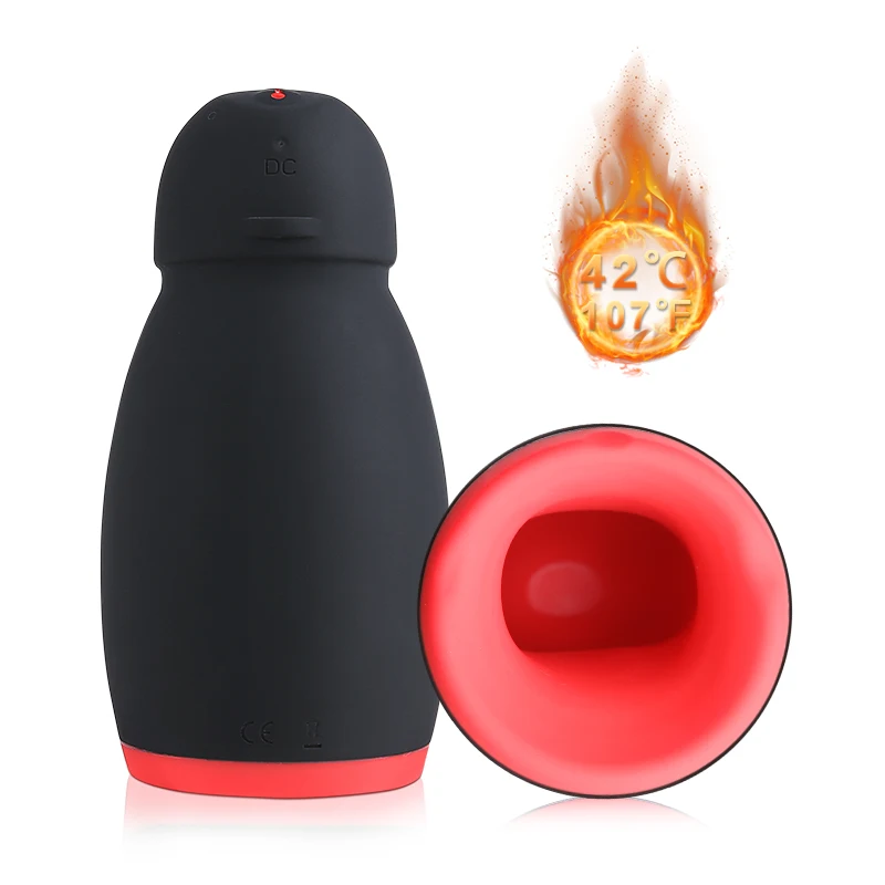 Мужской Вибратор чашка Глубокая глотка USB перезаряжаемая эротические секс