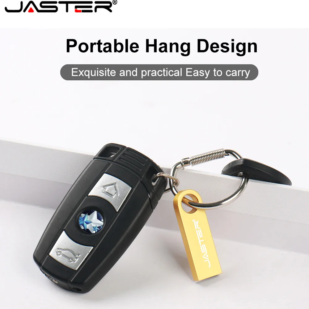 

JASTER Metal Usb Flash Drive 64GB USB Stick Waterproof Pen Drive 32GB 16GB 8GB 4GB mini Pendrive Flash Memory Stick
