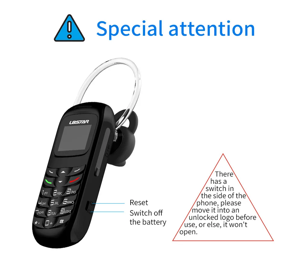 Оптовая продажа 10 шт./лот GT STAR GTStar BM70 0 66 дюйма 300 мАч волшебная Голосовая Bluetooth