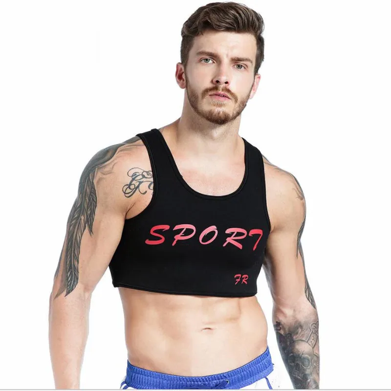 

Mens Basketball dumbbell training sports vest chest men's yoga vest t-shirt