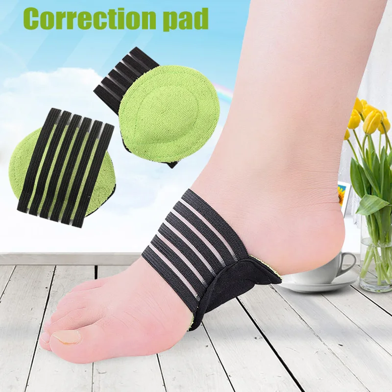 1 Pair Foot Arch Support Strap Bandage design Breathable Cushioned Arch