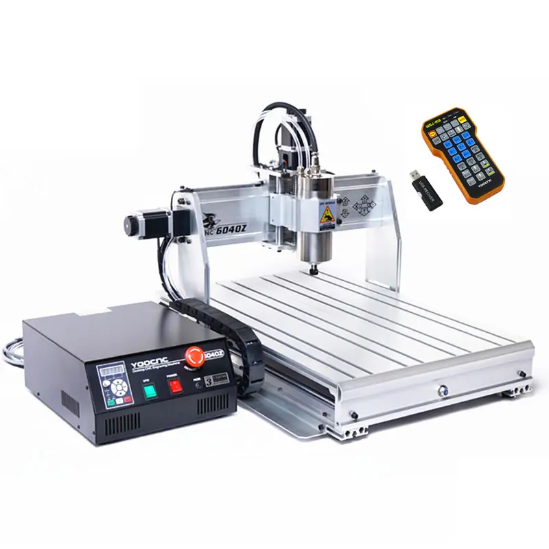 CNC 6040Z USB 3 axis 2.2KW Wood Router CNC machine with Limit Switch Metal Stone Drilling Milling Machine cnc 6040z s800 router mini milling machine for metal wood polywood with usb parallel port adapter