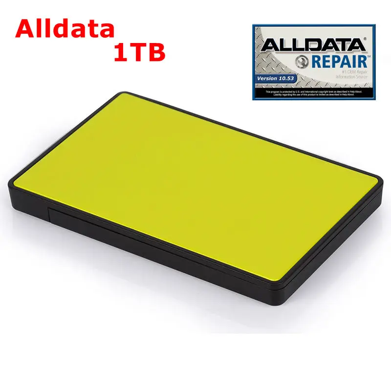 Ремонт автомобиля Alldata 10 53 в Mit // chell od5 2015 usb 1 ТБ HDD жесткий диск ремонт данные ElsaWin 5 3