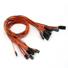 Программирующее Устройство удаленного Управление автомобильная проводка кабеля, 10 шт, 50/100/150/200/300/500 мм удлинитель с двумя внутренними удлиннитель Кабельная линия Rc вертолет