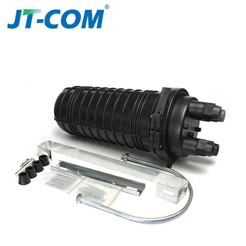 

24 core fiber optical splice closure box dome type mechanical seal cable connection ABS material junction box