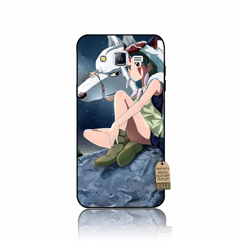 MaiYaCa princess mononoke hayao miyazaki wolf PC жесткий чехол для телефона samsung j7 j8 j4 j6 j2pro a9 a8 a6 2018