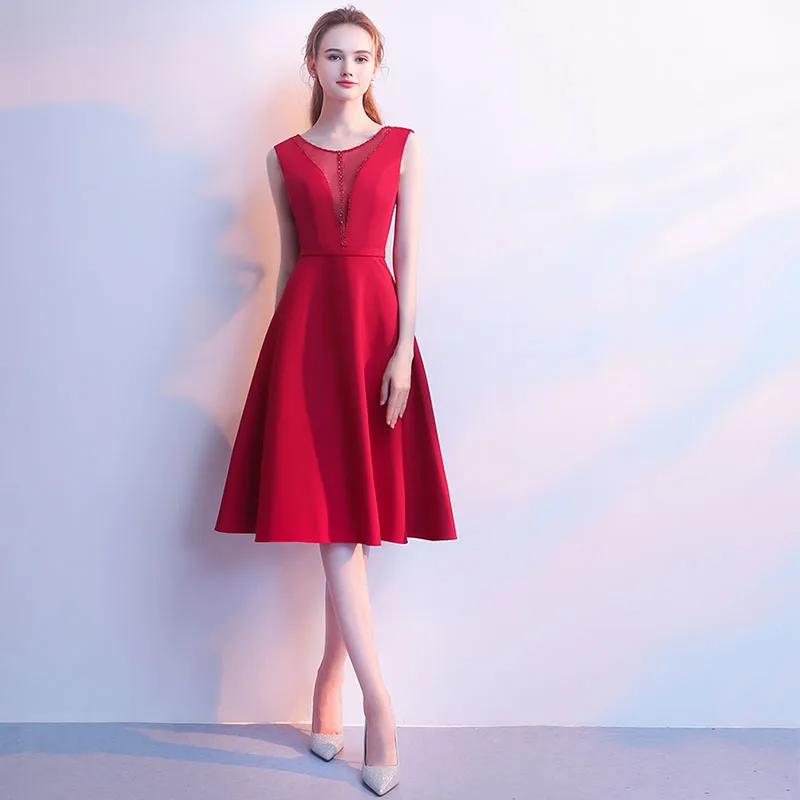 2019-nuovo-vestido-corto-de-fiesta-red-abiti-da-ballo-senza-maniche-in-rilievo-di-lunghezza-del-ginocchio-vestiti-da-partito-convenzionale-semplice-breve-abiti-di-promenade