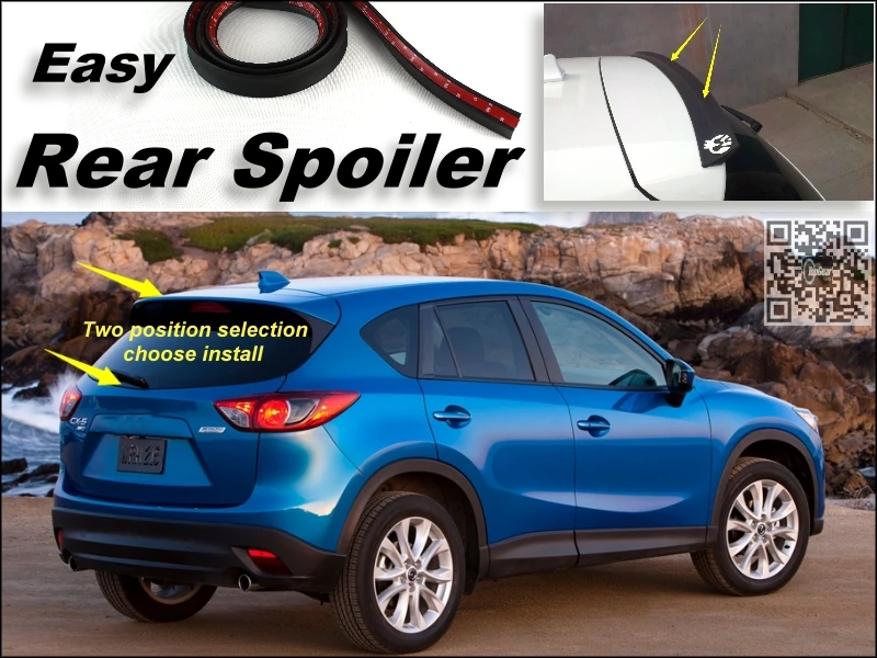 

Root / Rear Spoiler For Mazda CX5 CX-5 CX 5 Trunk Splitter / Ducatail Deflector For TG Fans Easy Tuning / Free Modeling