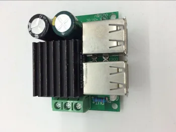 

DC 12V 24V 40V to 5V Step Down USB Step-down Power Module Green