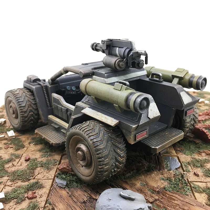 JOY TOY 1/27 Военная Униформа носорог Scout модель автомобиля блок игрушечные лошадки Коллекция фигурку для украшения и подарок к празднику