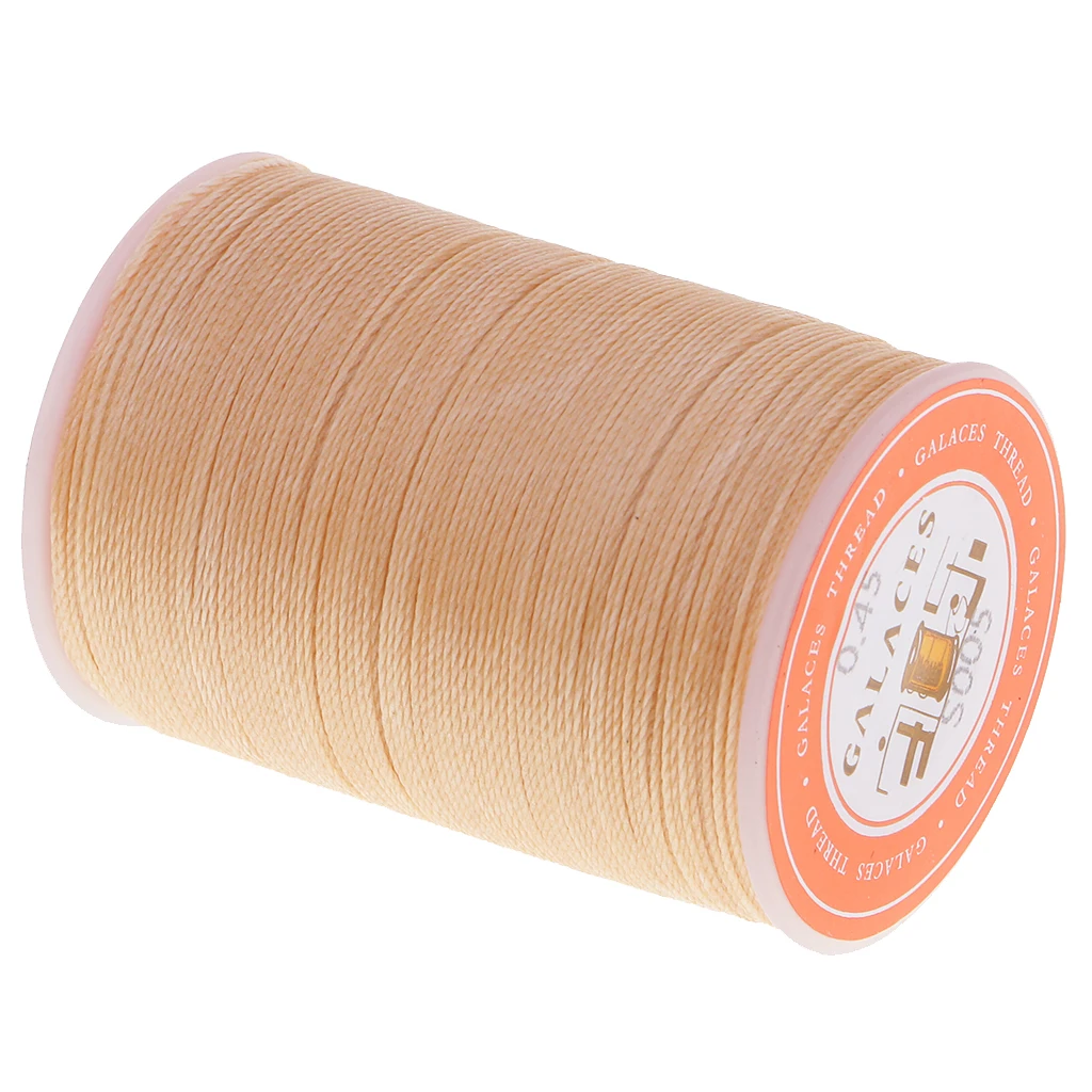 12 Colors 0.45mm Durable Leather Sewing Waxed Thread Cord For DIY Handicraft Tool Hand Stitching Thread 85 Meters