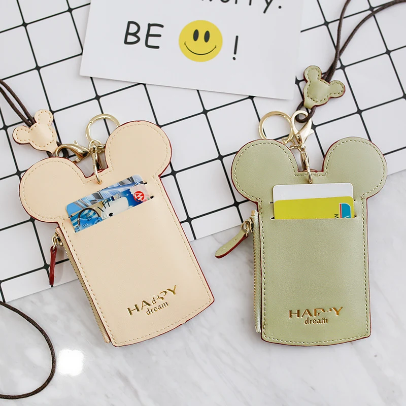 

Men's Female Creative Cartoon Color Card Set Animal Multifunction Cute Document Braided Rope Pendant Accessories Free shipping,