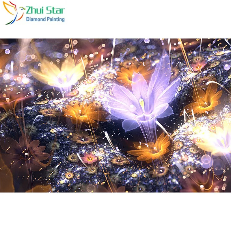 Abstract-Art-Fractal-3D-Flowers-HD-Wallpaper 