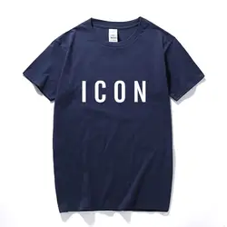 Забавная футболка, Лидер продаж, модная брендовая футболка с изображением значка, мужская повседневная футболка с принтом в стиле хип-хоп