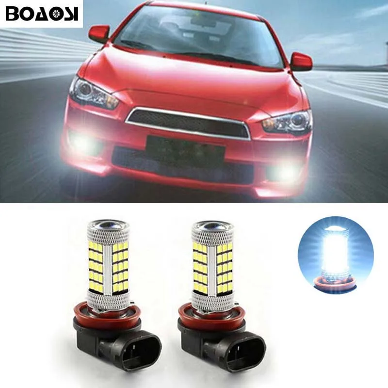 BOAOSI 2x ошибка бесплатный 2835 н8 Н11 Кри чипсы из светодиодов Противотуманные фары DRL лампы для Мицубиси Лансер Мицубиси ASX 2010-2014 BOAOSI 2x ошибка бесплатный 2835 н8 Н11 Кри чипсы из светодиодов Противотуманные фары DRL лампы для Мицубиси Лансер Мицубиси ASX 2010-2014