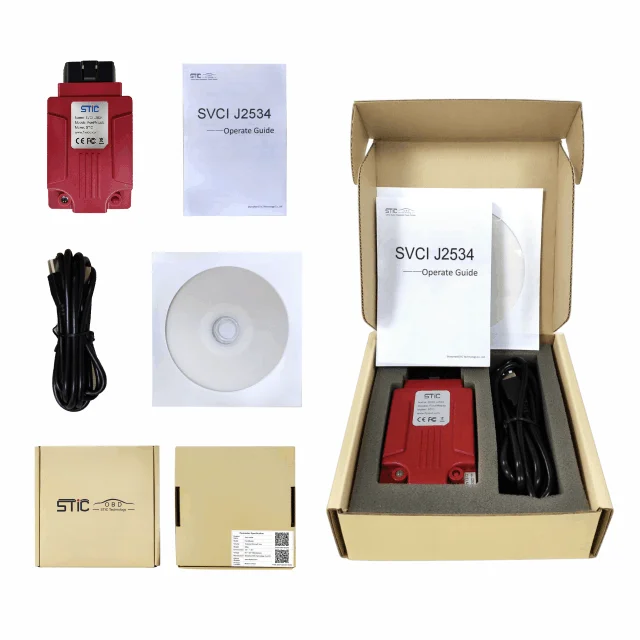 US $128.44 Newest SVCI J2534 IDS V120 Diagnostic Tool Support Online Module Programming Better Than VCMII Free Shipping