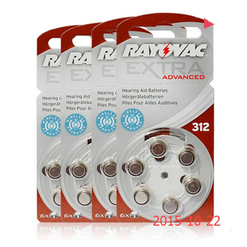 New imported cochlear battery Extra312 high power electronic ear