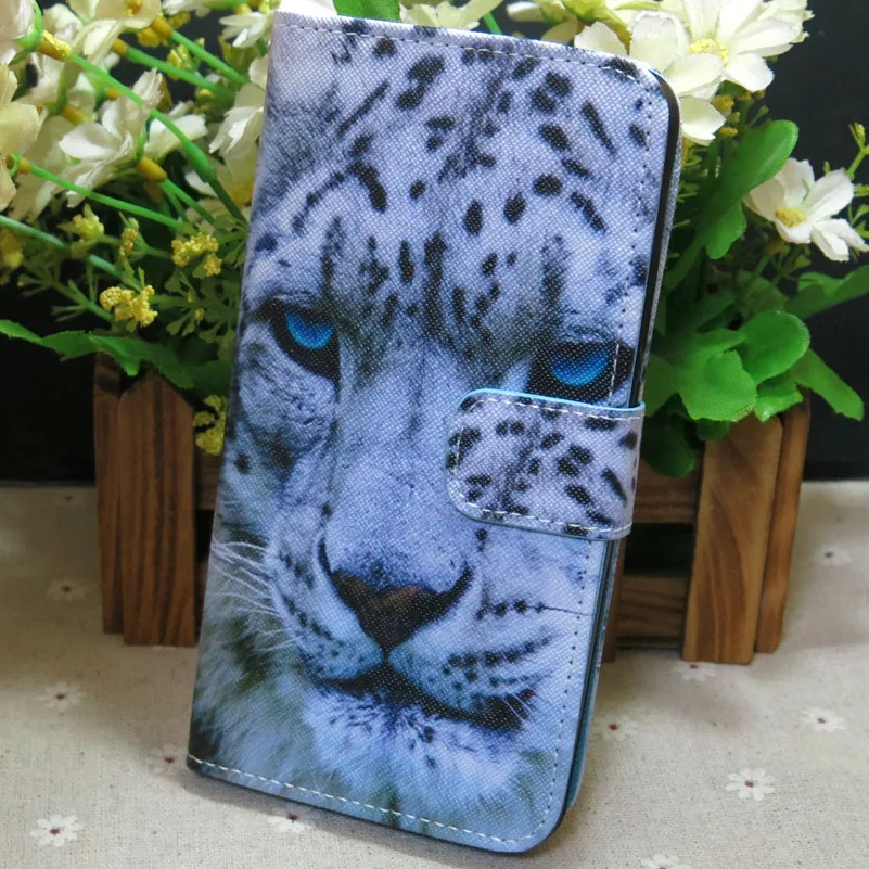 1x Cool Leopard Кошелек Флип Чехол Для huawei Y3 Y5 Y6 Y7 Y9 II компактный Pro премьер 2015 2016 2017 2018 |