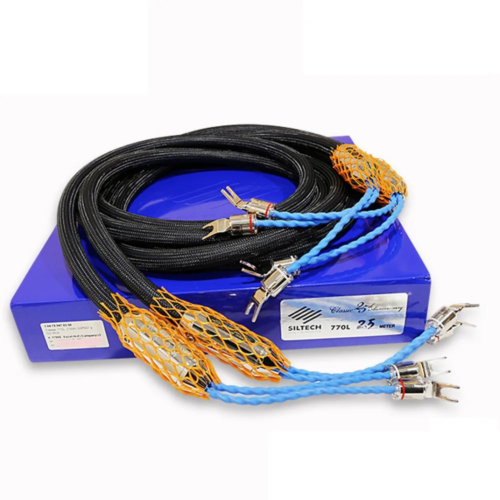 

DHL Free shipping Siltech 25th G7 770L Classic Spade speaker cable 3.0M