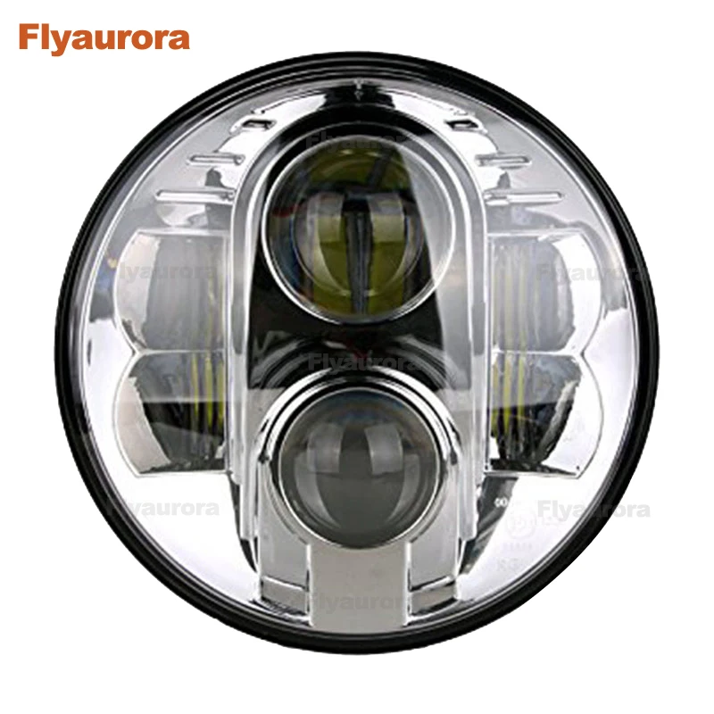 2X80W 7 12V head lamp Hilow beam white light with
