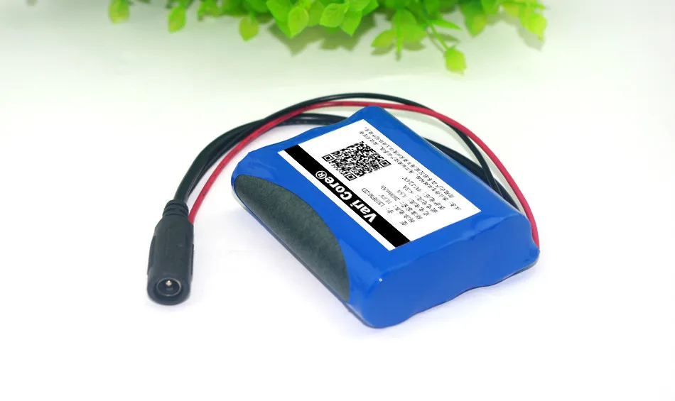 

12V 2600mAh 18650 Li-ion Rechargeable battery Pack 12.6v for CCTV Camera batteries