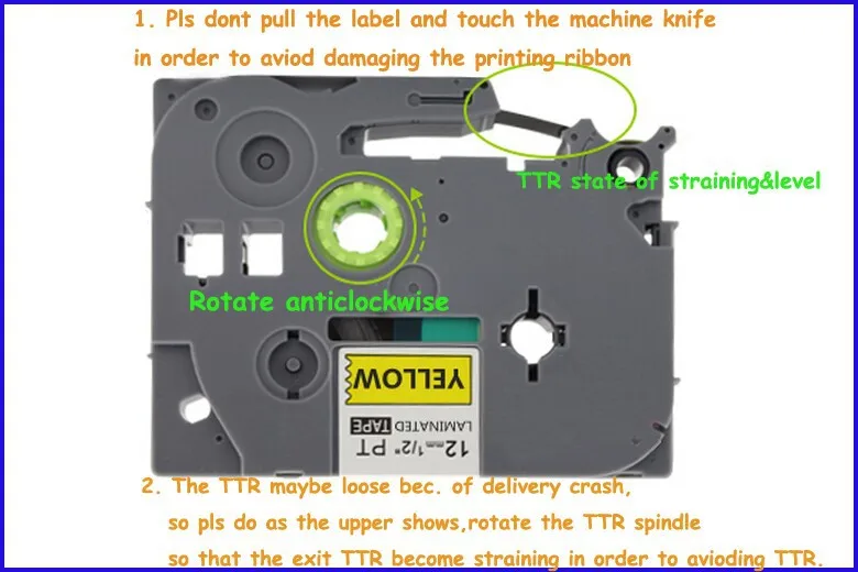 Ledeou для брата tze-745 18 мм Цзы TZ 745 tz-745 tz745 tze-745 P-Touch label maker принтер Цзы Клейкие ленты 18 мм Ptouch принтера этикетки