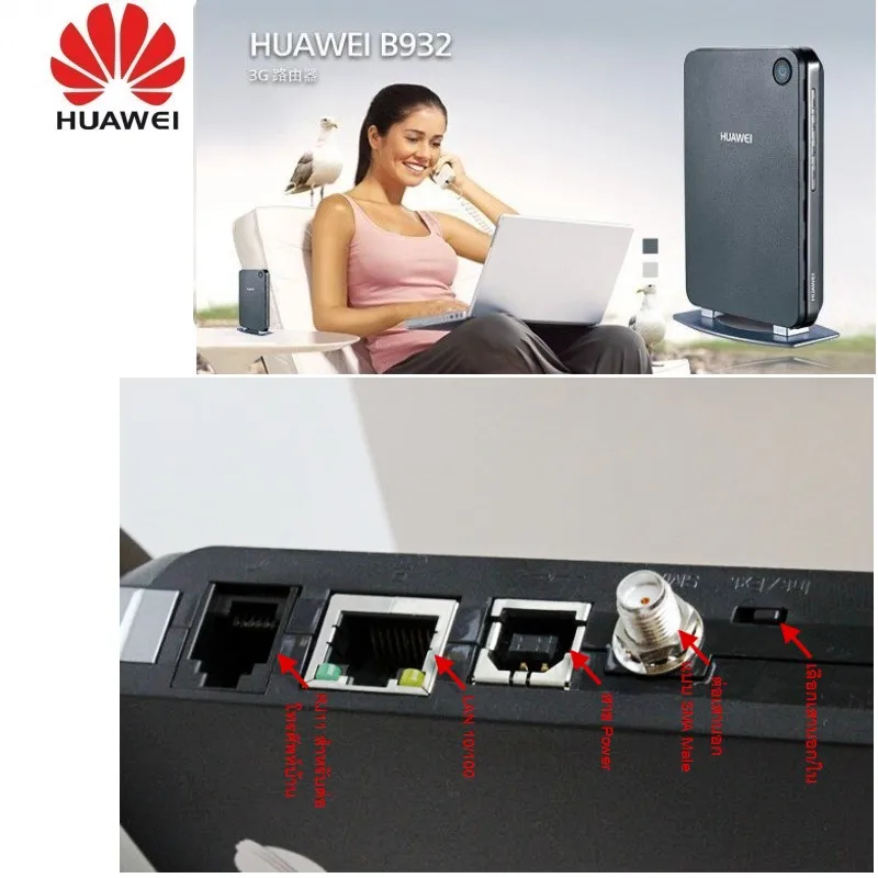 Huawei B932 3g fwt/фиксированный терминал/3g беспроводной маршрутизатор со слотом для sim-карты