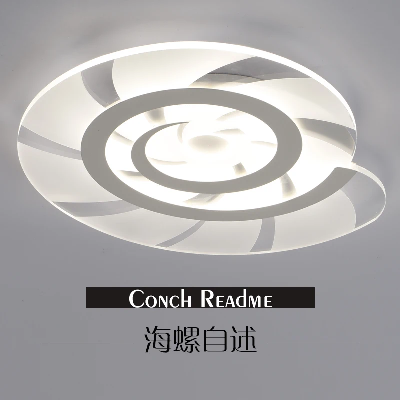 Modern LED Ceiling Lights Acryl Round Conch Ceiling Lamp Home luminaria Living Room Dining fixtures Lustre Indoor Lighting Modern LED Ceiling Lights Acryl Round Conch Ceiling Lamp Home luminaria Living Room Dining fixtures Lustre Indoor Lighting