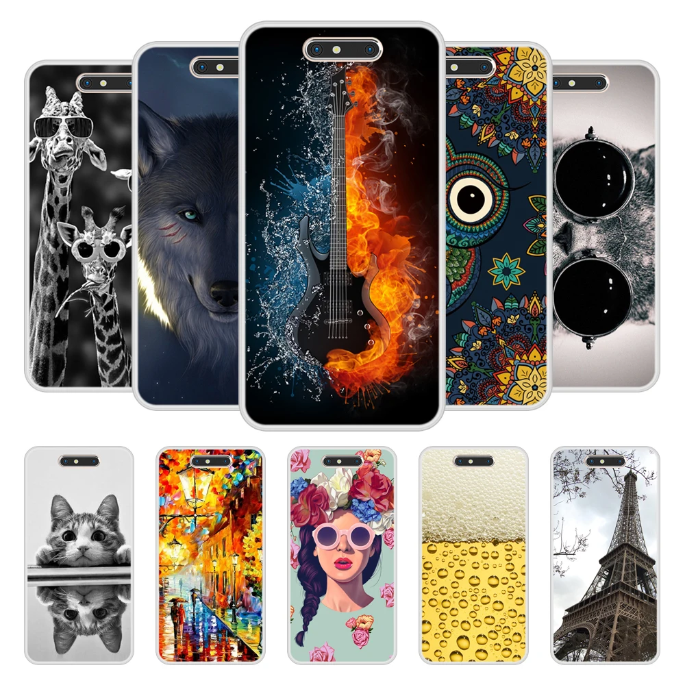 

Case for ZTE Blade V8 Soft Silicone TPU Chic Patterned Paint Phone Cover for ZTE Blade V8 Cases
