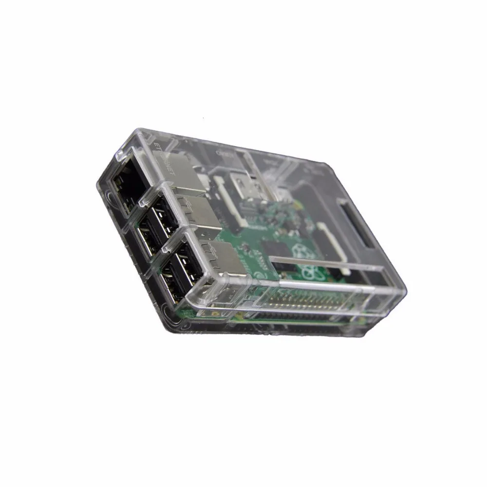 

SB Components Clear Case for Raspberry Pi 3 Model B /Pi 2 Model B/Pi Model B+