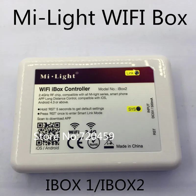 Mi светильник Led WiFi box 2 4G беспроводная Wifi коробка с регулируемой яркостью