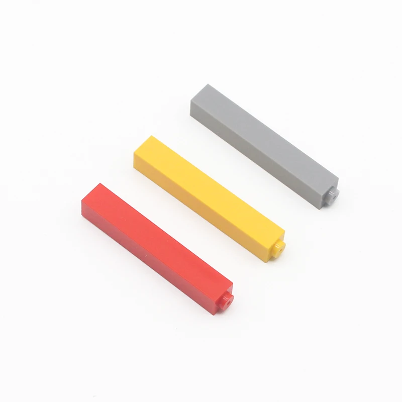 

Moc Brick 1 x 1 x 5 - Solid Stud 2465b DIY Enlighten Building Block Bricks Compatible with Assembles Particles