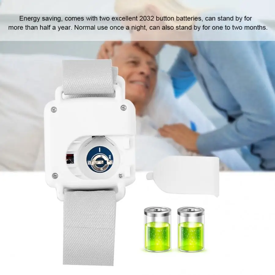 water sensor 3 in 1 Multi-modes Arm Wear Bed Wetting Enuresis Urine Alarm Sensor Sound Vibration for Baby leak detector
