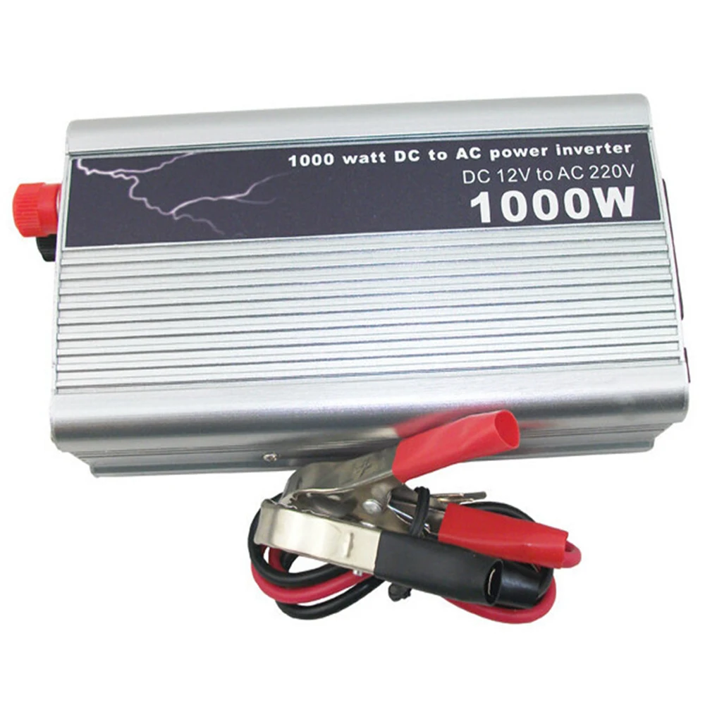 Portable 1000W Car Power Inverter 12V 220V 300W 500W DC AC With USB