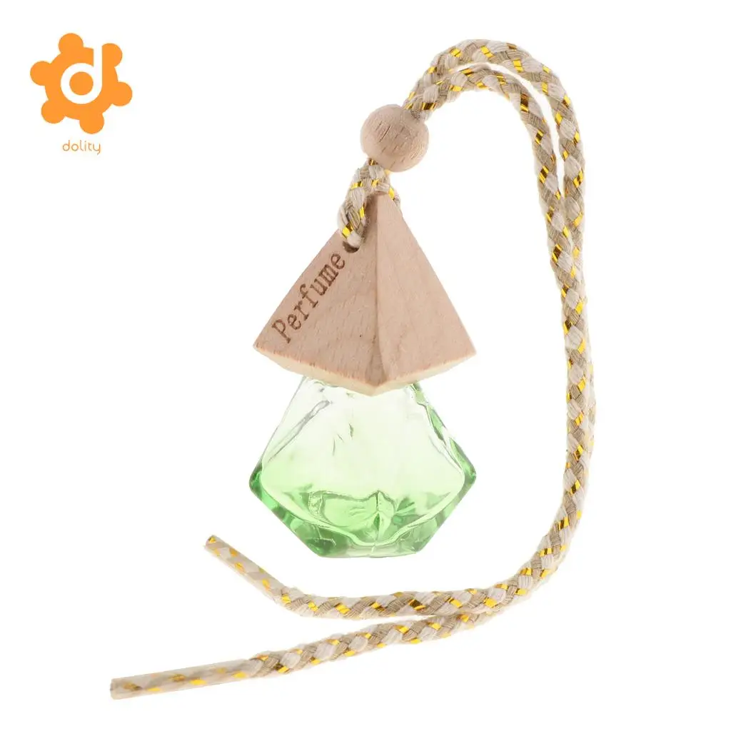 6ml Glass Car Air Freshener Slate Vanilla Fragrance Atomizer Bottle Scent Bottles Fresh