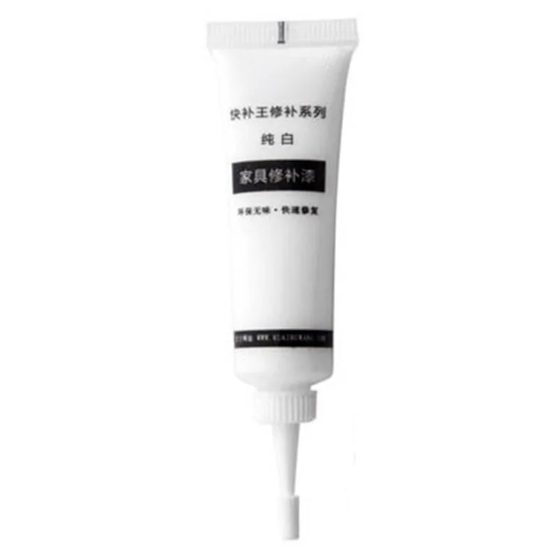 Деревянная мебель Touch Up Kit Маркер Крем Воск царапины наполнитель для удаления ремонт инструмент - Цвет: Pure white
