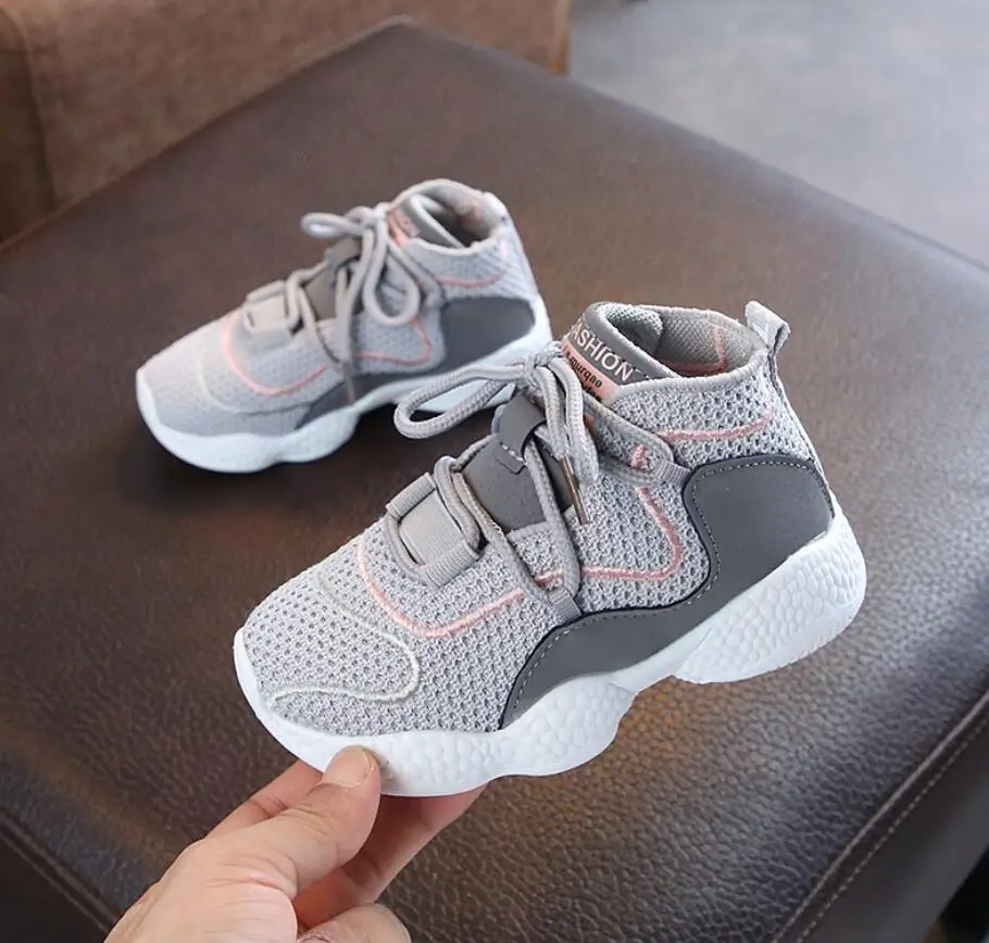 

Kids 2019 Autumn New Arrivals Embroidered Girls Sneakers Shoes Fashion Eva Sole Kids Girls Sports Running Shoes Child Boots