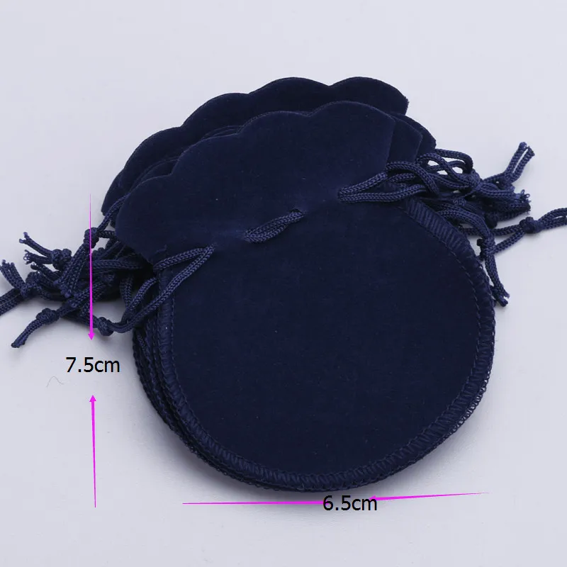 Free Shipping 100PCS  7x8cm Red Velvet Drawstring Pouch Bag/jewelry Bag,christmas/wedding Bag