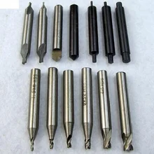 Полный набор ключей концевые фрезы для ключа режущего станка части слесарные инструменты фрезы сверла стали 17 шт./лот