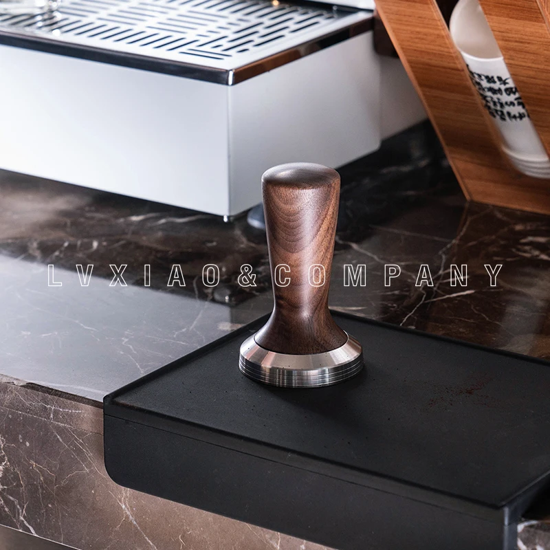 

watchget Coffee TAMPER 280g Walnut/stainless steel
