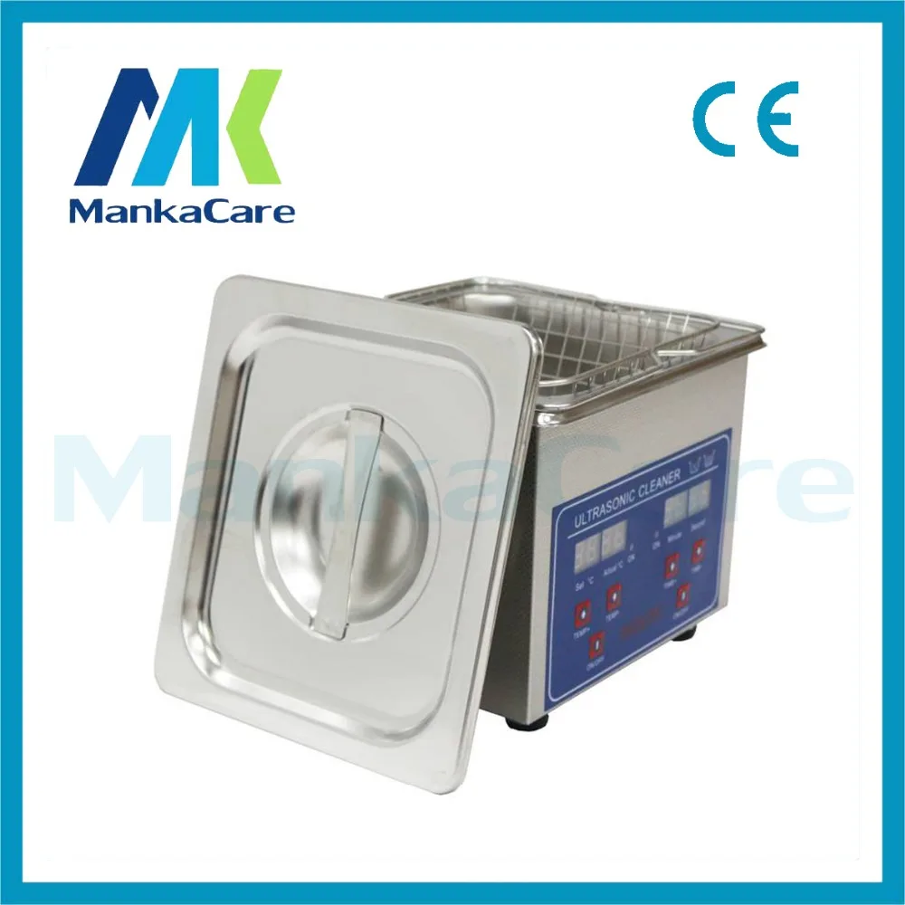 

High Power Dental Stainless Steel 1.3L Ultrasonic Cleaner Cleaning Machine Digital Heated Cleaning Machine