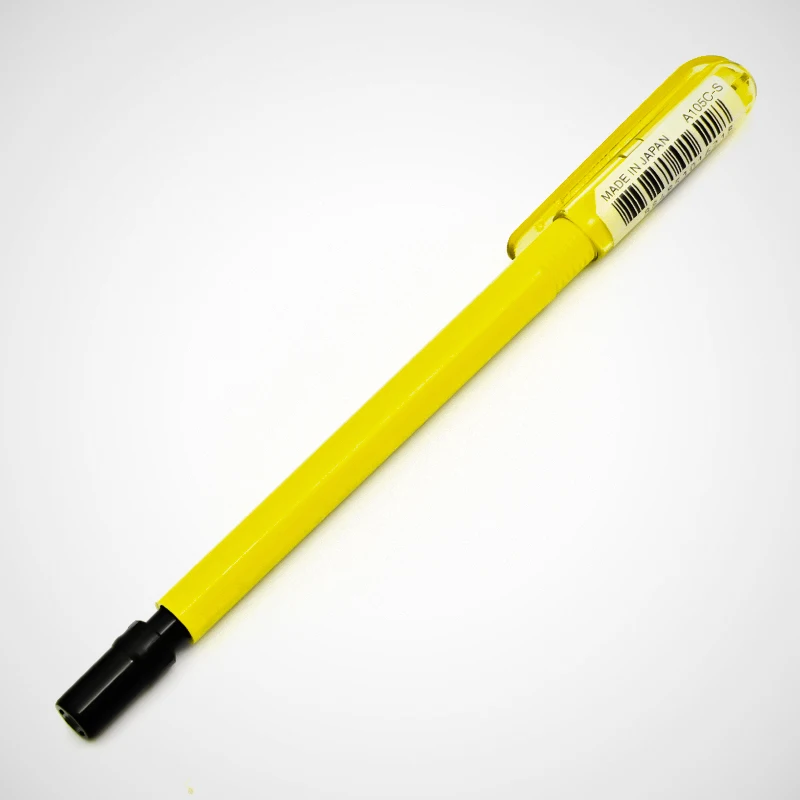 Pentel тип крышки карандаш цвет прозрачный A105 ручка 0,5 мм автоматическая деятельность - Цвет: Yellow