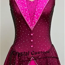 Женские платья для фигурного катания, модный бренд, ледяное Фигурное платье для соревнований на коньках для взрослых DR3492