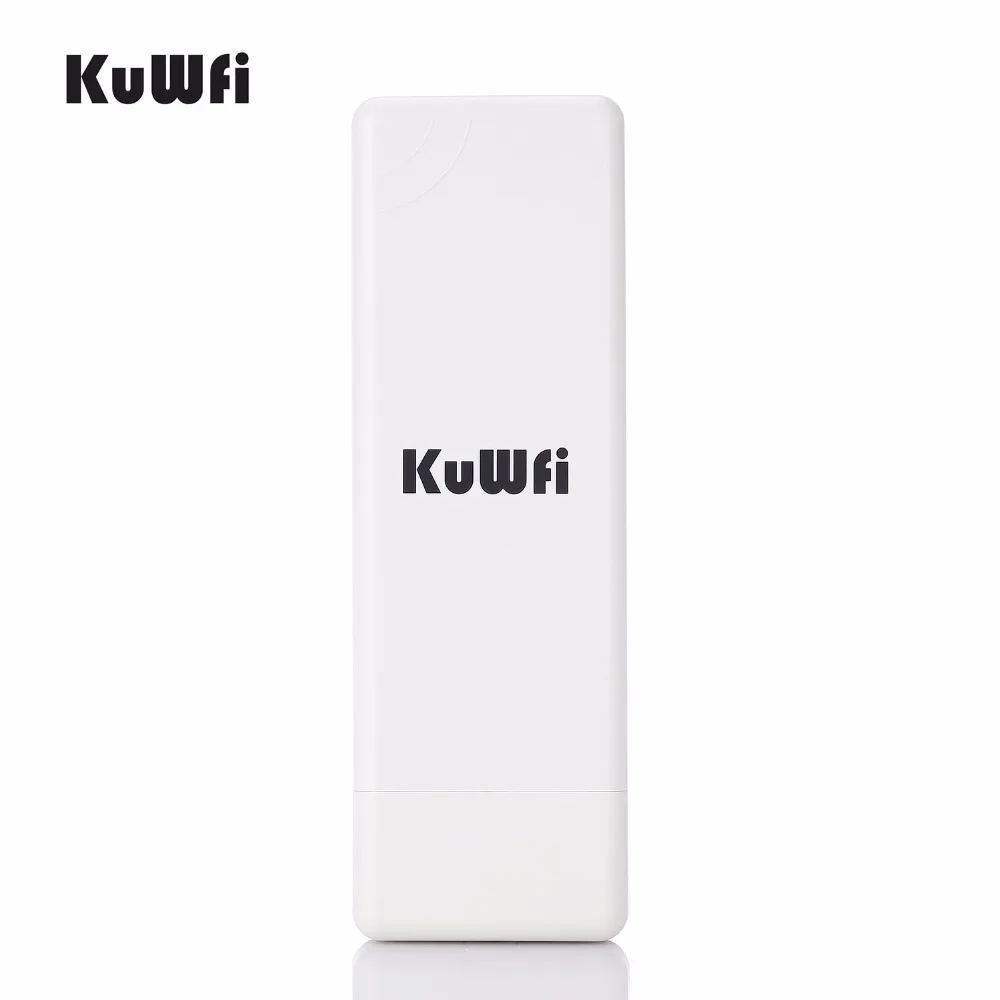 

KuWfi 2KM 150Mbps Wireless Router Outdoor Waterproof Wireless CPE Router 1000mW WIFI Bridge&Repeater Support Monitor IP Cam
